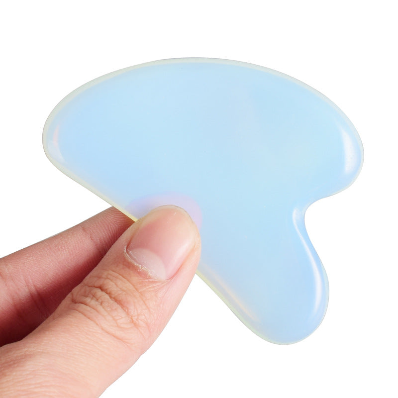 Opal Gua Sha - Heart-Shaped Facial Sculpting Tool