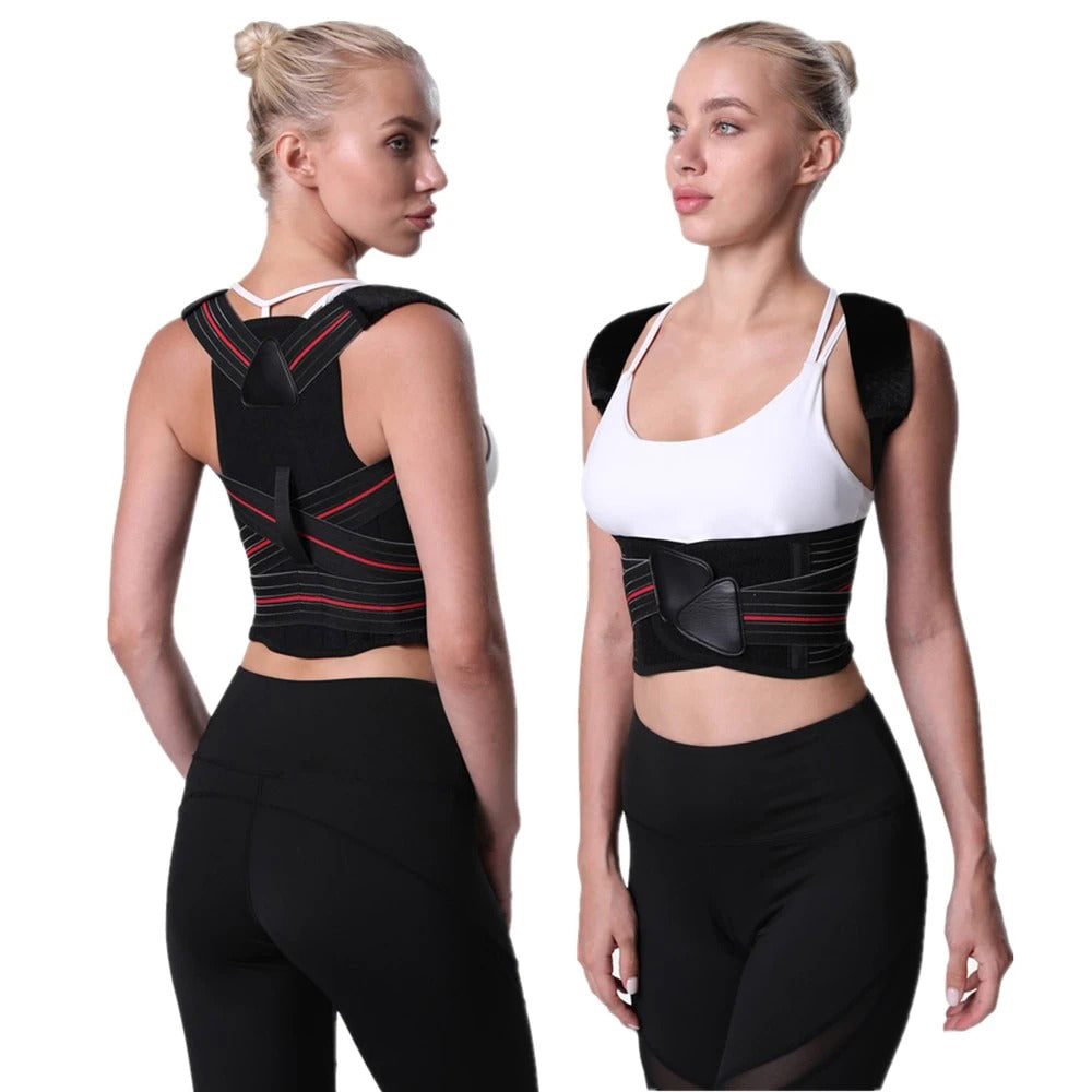 Posture Corrector Belt - Adjustable Back Support Brace