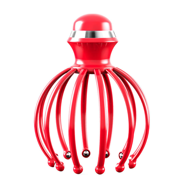 Scalp Massager - 12-Claw Vibration Head Massage Tool