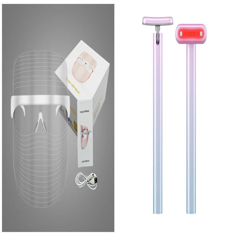 LED Light Therapy Face Mask - 3 Color Photon Skin Rejuvenation